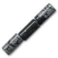 Obsidienne Mouchet�e tubes 12x6 mm x8