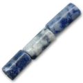 Sodalite  tubes 12x6 mm x8