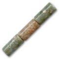 Unakite tubes 12x6 mm x8