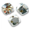 Chatons mont�s 4 mm Crystal Golden Shadow x10