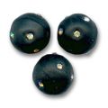 Boule Disco 10 mm Jet strass Crystal AB x1