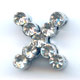 Lettre strass X x1
