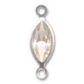 Intercalaire navette serti 4228 10x5 mm Crystal Golden Shadow x1