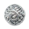 Rondes CCB 12 mm Argent� x 2