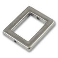 Rectangle �vid� CCB 30.5x24 mm Rhodi� x 1