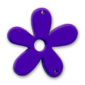 Fleur intercalaire 58 mm Violet x1