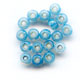 Toho seed beads 11/0 TO11RPF2102 - PF Milky Montana Blue SL