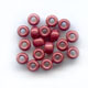 Toho seed beads 11/0 TO11RPF564F - PF Galvanized Brick Red Mat