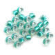 Rocaille Toho 15/0 TO15R264 - Crystal AB Teal Lined
