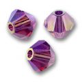 Toupies 4 mm Amethyst AB2X x50