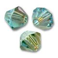 Toupies 4 mm Aquamarine Brandy x50