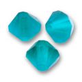 Toupies 4 mm Blue Zircon Mat x50