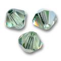 Toupies 6 mm Chrysolite Satin x20