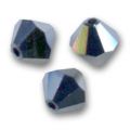 Tupi 12 mm Jet Hematite 2X x1