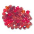 Mix de Toupies 4 mm Rouge x50