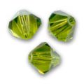 Toupies 2,5 mm Olivine x50