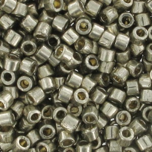 Miyuki Delica Duracoat 10/0 DBM1851 - Galvanized Light Pewter x8g