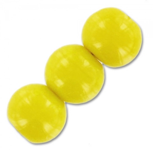 Rondes 6 mm Jaune x15
