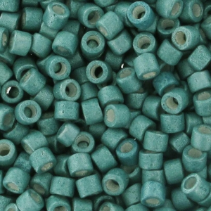 Miyuki Delica 11/0 DB1172 - Galvanized Mat Dark Aqua x8g