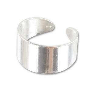 Bague large sans anneau en Argent 925 x1