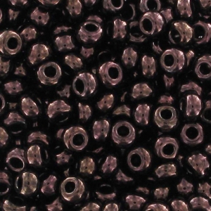 Perles rocailles Preciosa 9/0 2.5 mm - Dark Bronze x20g