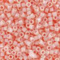 Miyuki Delicas 11/0 DB1503 - Opaque Light Salmon AB x8g