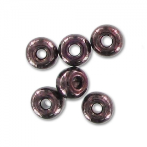 Perles rocailles Preciosa 6/0 4 mm - Dark Bronze x20g