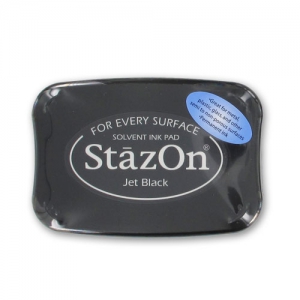 Encreur Stazon Jet Black