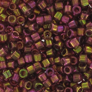 Miyuki Delica 10/0 DBM0103 - Dark Topaz Rainbow Gold Luster x8g