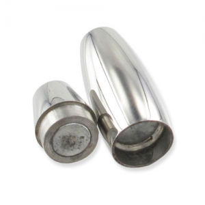 Fermoir aimanté pour cordon 4 mm en Acier inoxydable x1