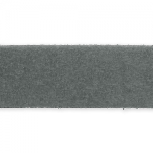 Lacet Suédine 10 mm Gris x1m