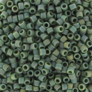 Miyuki Delica 11/0 DB1594 - Mat Opaque Avocado AB x8g