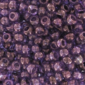 Perles rocailles Preciosa  9/0 2.5 mm - Lumi Amethyst x20g