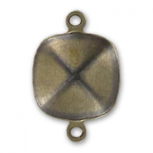 Serti intercalaire à coller pour cabochon PureCrystal 4470 10 mm - Bronze x1
