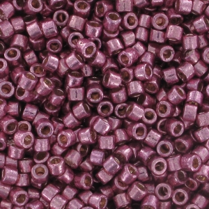 Miyuki Delica Duracoat 11/0 DB1848 - Galvanized Dusty Orchid x8g
