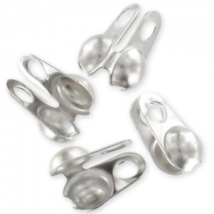 Embouts pour chaîne maille boule 3 mm en Acier inox x20