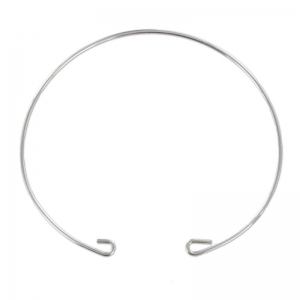 Bracelet jonc à décorer 16.5 cm en Argent 925 x1