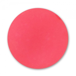 Perle ronde Polaris Dépolie 16 mm Coral Fluo x1