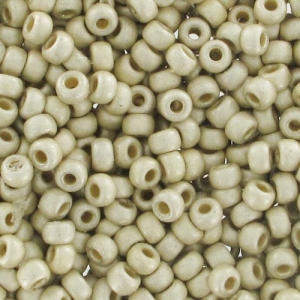 Rocaille Miyuki Duracoat 15/0 4201F - Mat Galvanized Silver x8g