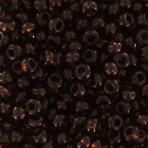 Perles rocailles Preciosa 11/0 2 mm - Smoked Topaz x10g