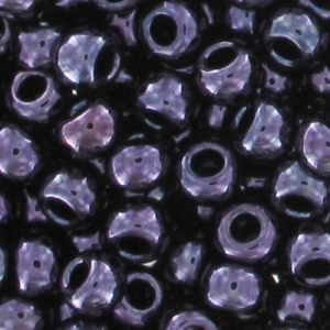 Rocaille Toho 11/0 TO11R90 - Metallic Amethyst Gunmetal x8g