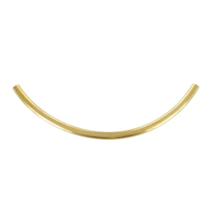 Tube 112x5 mm Doré à l'or fin x1