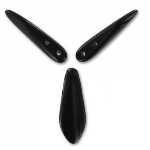 Czechmates Dagues 2 trous 5x16 mm Jet x50