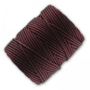 Fil C-LON Tex 400 Bead Cord 0,90 mm Black Currant x 35 m