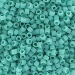 Miyuki Delica 11/0 DB1586 - Mat Opaque Sea Opal x8g