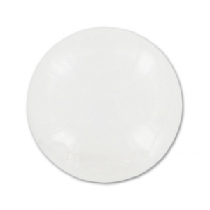 Rondes semi-percées 10 mm Pierre de Lune x2