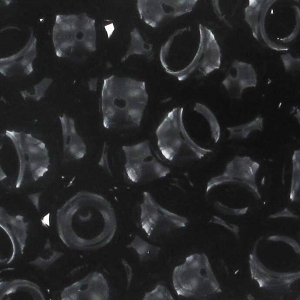 Perles de rocailles Matubo 7/0 - 3.5 mm Jet x10g