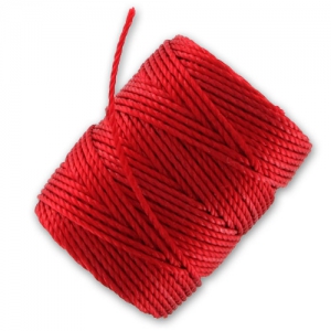 Fil C-LON Tex 400 Bead Cord 0,90 mm Shanghai Red x 35 m