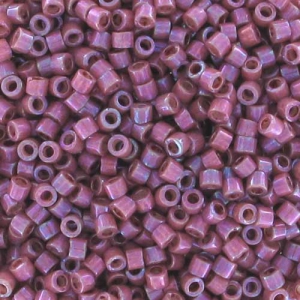 Miyuki Delica 11/0 DB1015 - Metallic Raspberry Gold Iris x8g