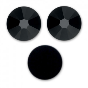 Strass à coller en cristal PureCrystal 4 mm Jet  x36